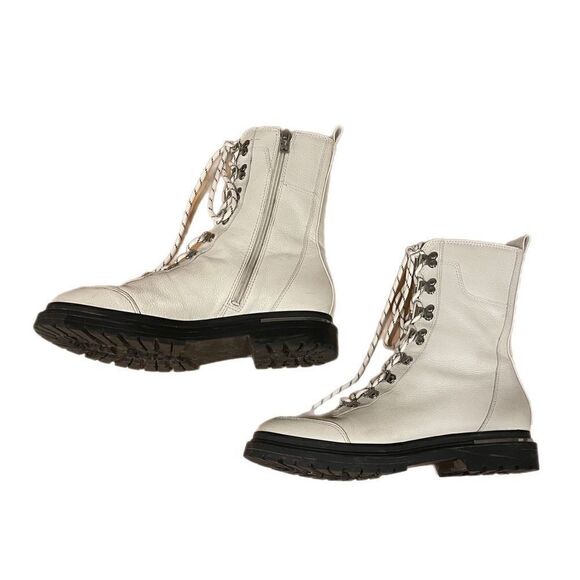 Via Spiga Tavvi Leather Hiker Boots - Picture 2 of 7